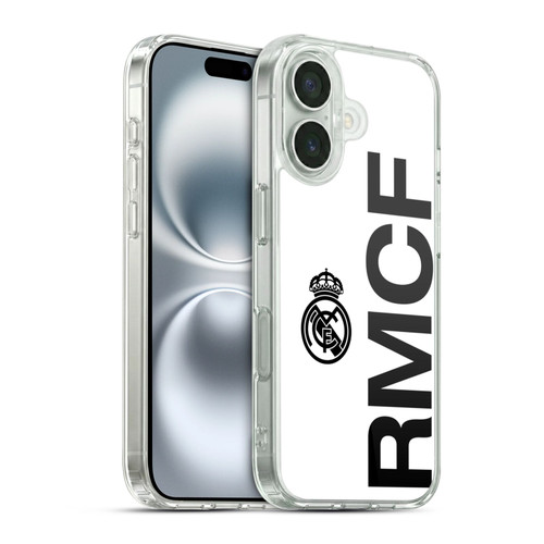 Real Madrid CF Legend RMCF Soft Gel Case for Apple iPhone 16
