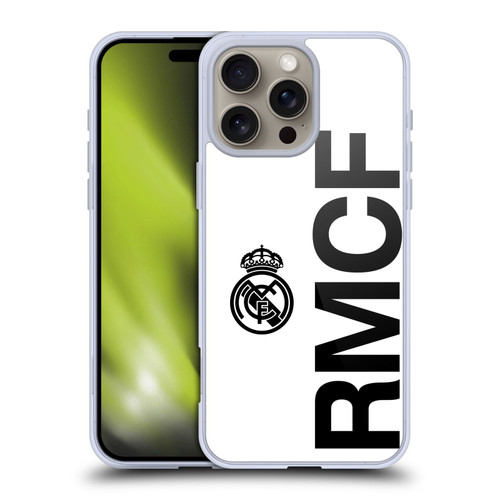 Real Madrid CF Legend RMCF Soft Gel Case for Apple iPhone 16 Pro Max Real Madrid CF Legend RMCF Soft Gel Case for Apple iPhone 16 Pro Max