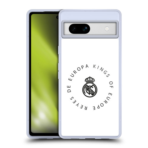 Real Madrid CF Legend Europa Kings Soft Gel Case for Google Pixel 7a