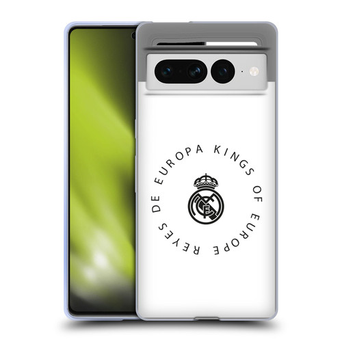 Real Madrid CF Legend Europa Kings Soft Gel Case for Google Pixel 7 Pro