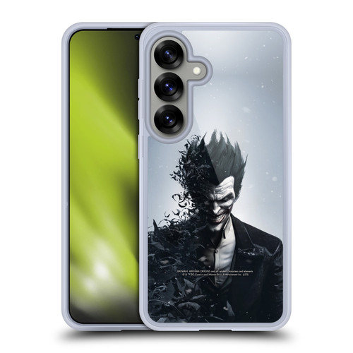 Batman Arkham Origins Key Art Joker Soft Gel Case for Samsung Galaxy S25 & MagSafe