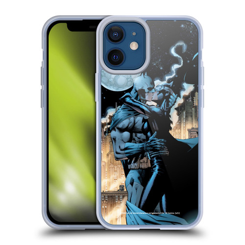 Batman DC Comics Hush #610 Catwoman Kiss Soft Gel Case for Apple iPhone 12 Mini & MagSafe
