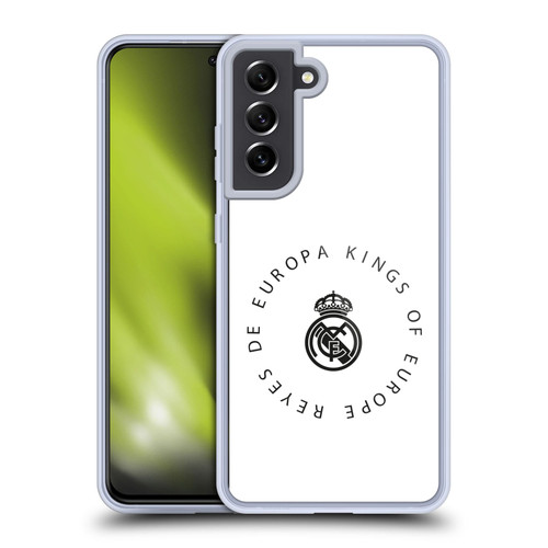 Real Madrid CF Legend Europa Kings Soft Gel Case for Samsung Galaxy S21 FE 5G