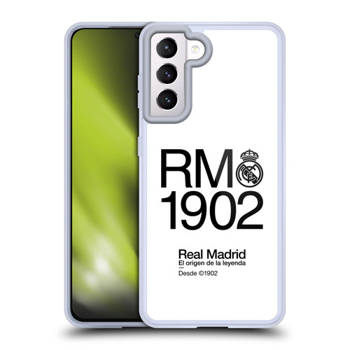 Real Madrid CF Legend RM 1902 Soft Gel Case for Samsung Galaxy S21 5G