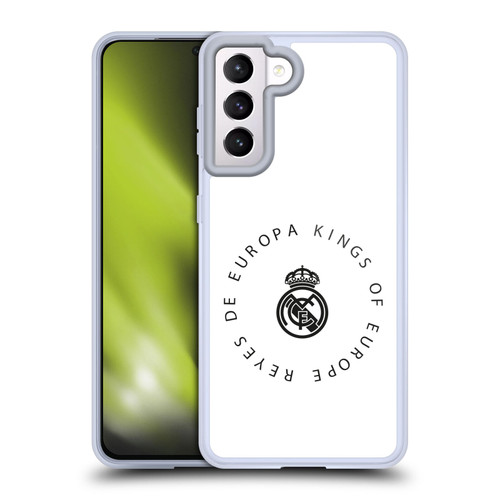 Real Madrid CF Legend Europa Kings Soft Gel Case for Samsung Galaxy S21 5G