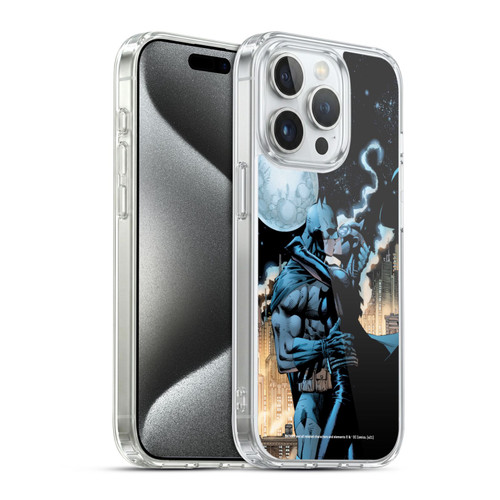Batman DC Comics Hush #610 Catwoman Kiss Soft Gel Case for Apple iPhone 15 Pro & MagSafe
