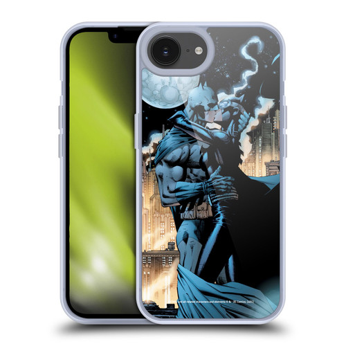 Batman DC Comics Hush #610 Catwoman Kiss Soft Gel Case for Apple iPhone 16e & MagSafe