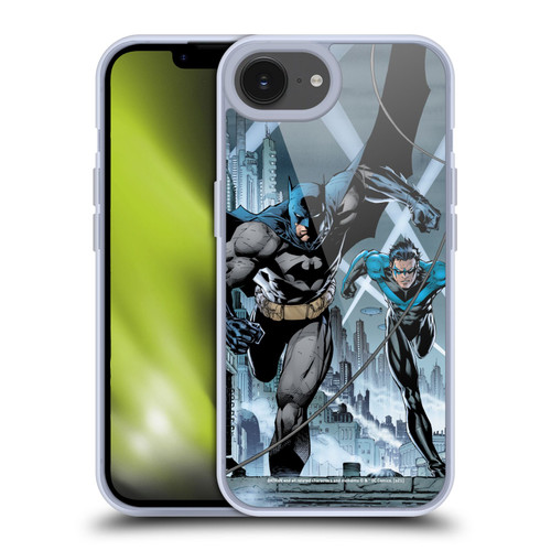 Batman DC Comics Hush #615 Nightwing Cover Soft Gel Case for Apple iPhone 16e & MagSafe