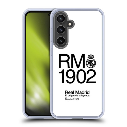 Real Madrid CF Legend RM 1902 Soft Gel Case for Samsung Galaxy S24 FE
