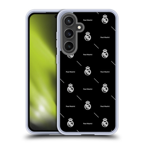 Real Madrid CF Legend White Logo Pattern Soft Gel Case for Samsung Galaxy S24 FE Real Madrid CF Legend White Logo Pattern Soft Gel Case for Samsung Galaxy S24 FE