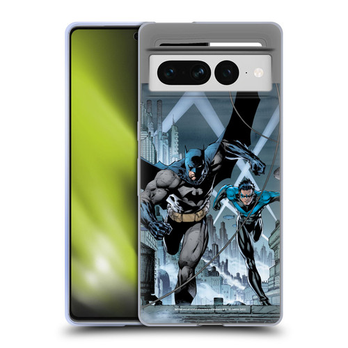 Batman DC Comics Hush #615 Nightwing Cover Soft Gel Case for Google Pixel 7 Pro
