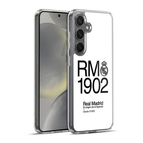 Real Madrid CF Legend RM 1902 Soft Gel Case for Samsung Galaxy S24+ 5G