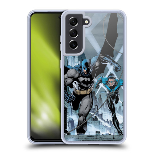 Batman DC Comics Hush #615 Nightwing Cover Soft Gel Case for Samsung Galaxy S21 FE 5G & MagSafe