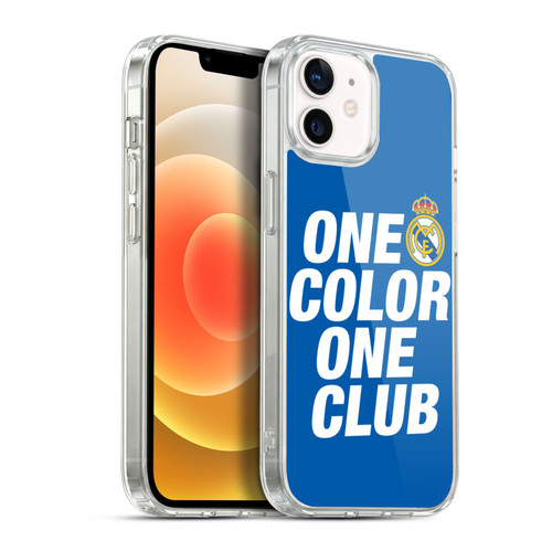 Real Madrid CF Origin One Color Soft Gel Case for Apple iPhone 12 / iPhone 12 Pro & MagSafe