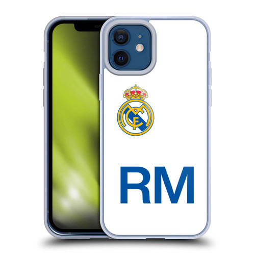Real Madrid CF Origin RM Logo Soft Gel Case for Apple iPhone 12 / iPhone 12 Pro