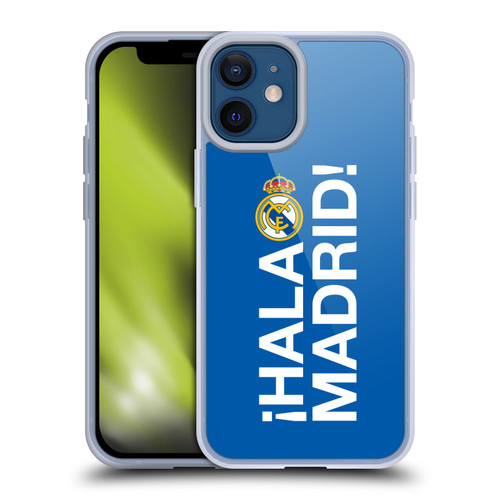 Real Madrid CF Origin Hala Madrid Soft Gel Case for Apple iPhone 12 Mini Real Madrid CF Origin Hala Madrid Soft Gel Case for Apple iPhone 12 Mini