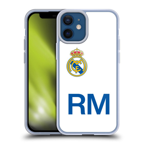 Real Madrid CF Origin RM Logo Soft Gel Case for Apple iPhone 12 Mini