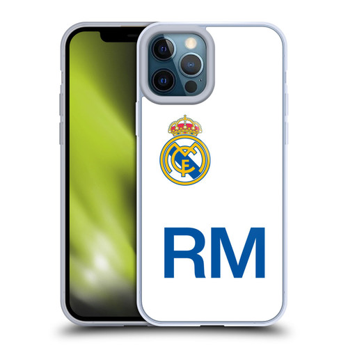 Real Madrid CF Origin RM Logo Soft Gel Case for Apple iPhone 12 Pro Max