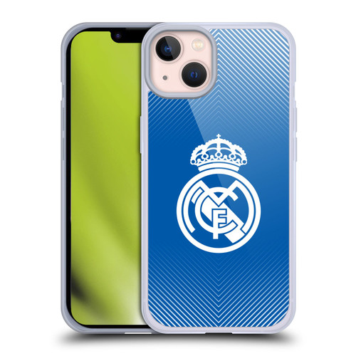 Real Madrid CF Origin Logo Blue Soft Gel Case for Apple iPhone 13 Real Madrid CF Origin Logo Blue Soft Gel Case for Apple iPhone 13