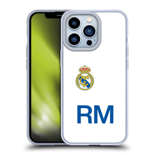 Real Madrid CF Origin RM Logo Soft Gel Case for Apple iPhone 13 Pro