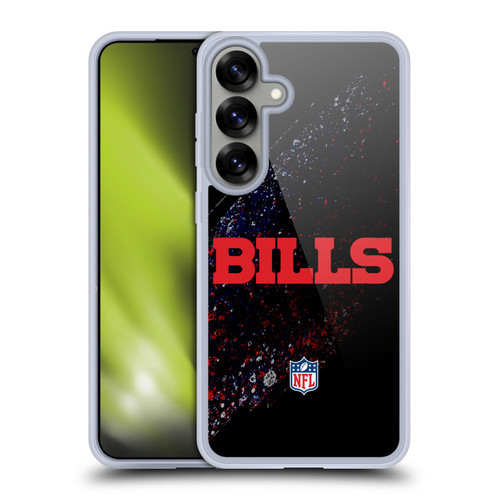NFL Buffalo Bills Logo Blur Soft Gel Case for Samsung Galaxy S25+