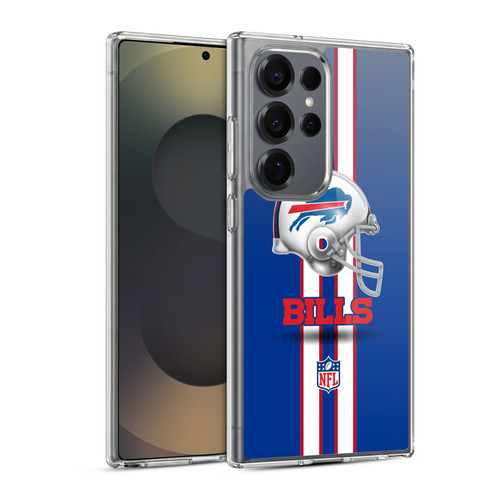 NFL Buffalo Bills Logo Helmet Soft Gel Case for Samsung Galaxy S25 Ultra & MagSafe