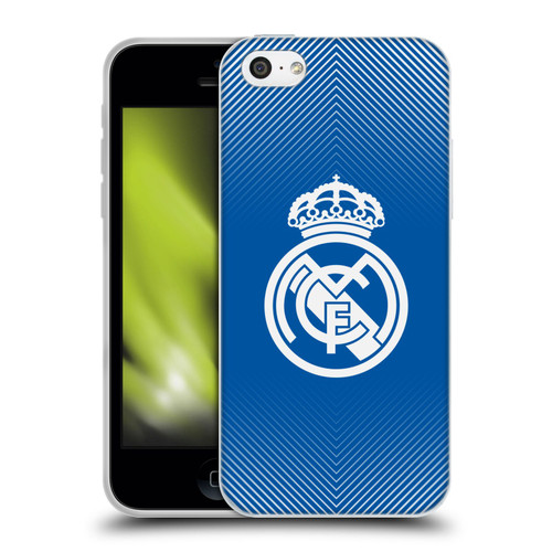 Real Madrid CF Origin Logo Blue Soft Gel Case for Apple iPhone 5c