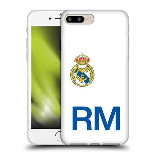 Real Madrid CF Origin RM Logo Soft Gel Case for Apple iPhone 7 Plus / iPhone 8 Plus