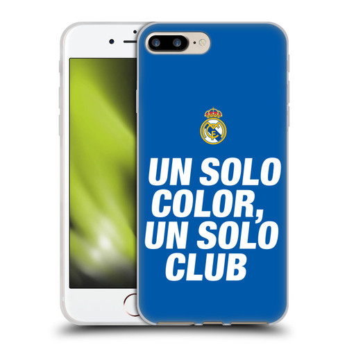 Real Madrid CF Origin Un Solo Soft Gel Case for Apple iPhone 7 Plus / iPhone 8 Plus