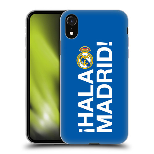Real Madrid CF Origin Hala Madrid Soft Gel Case for Apple iPhone XR