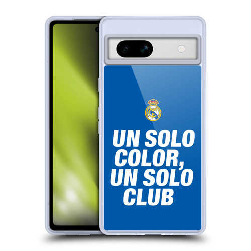 Real Madrid CF Origin Un Solo Soft Gel Case for Google Pixel 7a