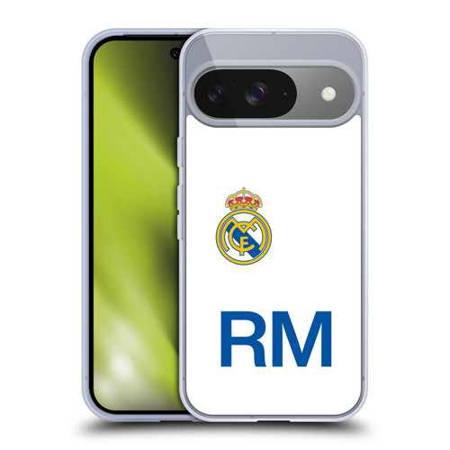Real Madrid CF Origin RM Logo Soft Gel Case for Google Pixel 9 / Pixel 9 Pro