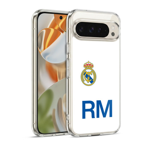 Real Madrid CF Origin RM Logo Soft Gel Case for Google Pixel 9 / Pixel 9 Pro
