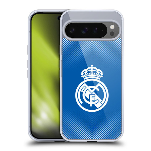 Real Madrid CF Origin Logo Blue Soft Gel Case for Google Pixel 9 Pro XL