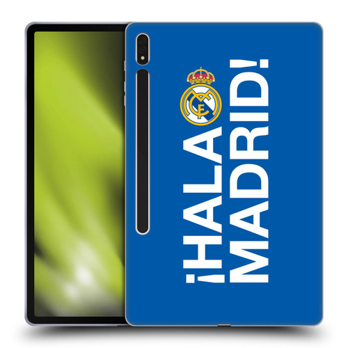 Real Madrid CF Origin Hala Madrid Soft Gel Case for Samsung Galaxy Tab S8 Plus