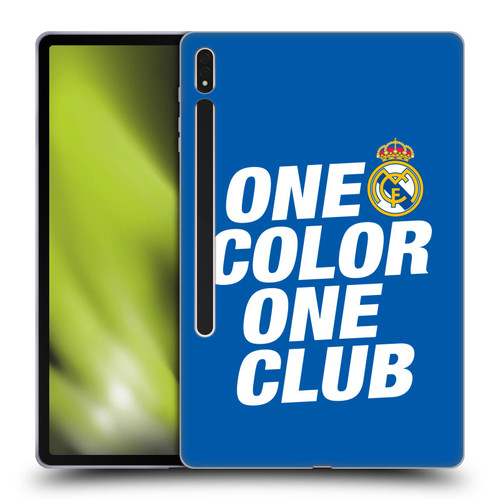 Real Madrid CF Origin One Color Soft Gel Case for Samsung Galaxy Tab S8 Plus