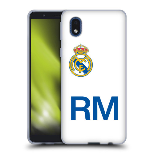 Real Madrid CF Origin RM Logo Soft Gel Case for Samsung Galaxy A01 Core (2020)