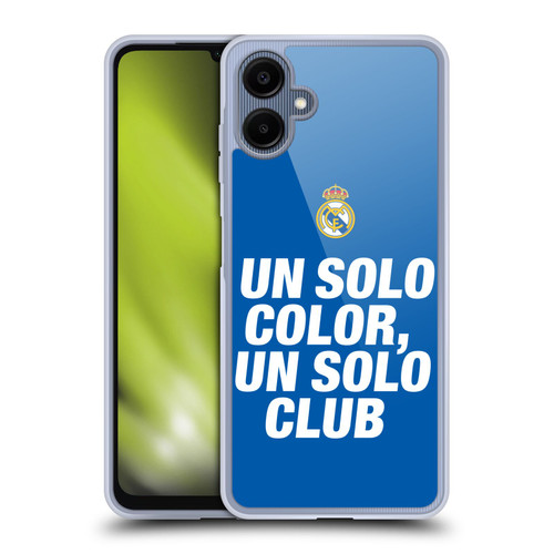 Real Madrid CF Origin Un Solo Soft Gel Case for Samsung Galaxy A06 4G
