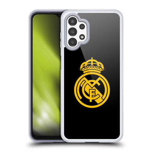 Real Madrid CF Origin Gold Logo Soft Gel Case for Samsung Galaxy A13 (2022)