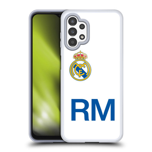 Real Madrid CF Origin RM Logo Soft Gel Case for Samsung Galaxy A13 (2022)
