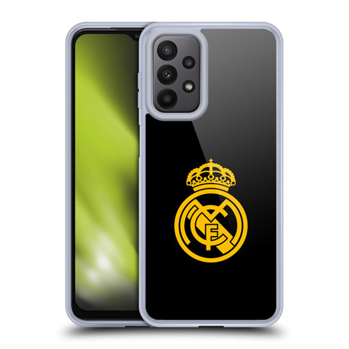 Real Madrid CF Origin Gold Logo Soft Gel Case for Samsung Galaxy A23 / 5G (2022)