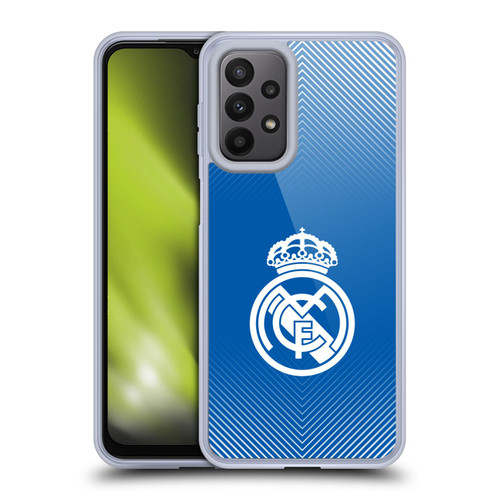 Real Madrid CF Origin Logo Blue Soft Gel Case for Samsung Galaxy A23 / 5G (2022)