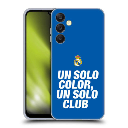 Real Madrid CF Origin Un Solo Soft Gel Case for Samsung Galaxy A25 5G