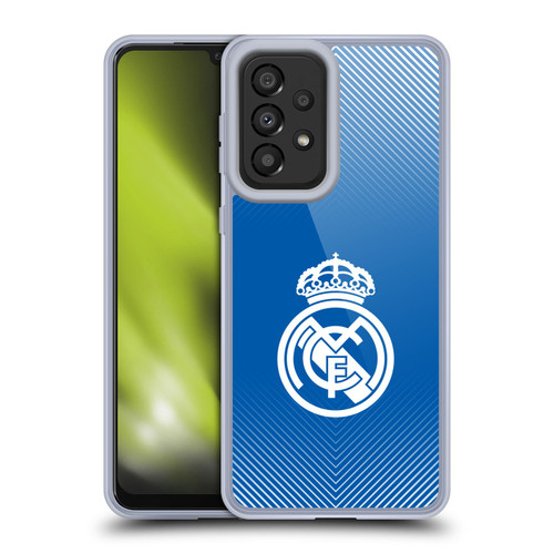 Real Madrid CF Origin Logo Blue Soft Gel Case for Samsung Galaxy A33 5G (2022)