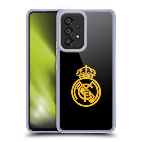 Real Madrid CF Origin Gold Logo Soft Gel Case for Samsung Galaxy A53 5G (2022)