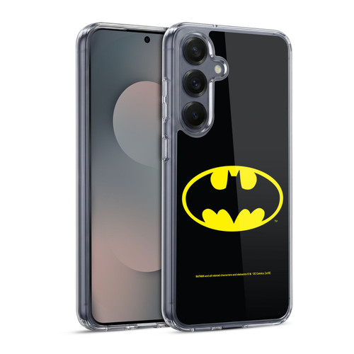 Batman DC Comics Logos Classic Soft Gel Case for Samsung Galaxy S25 & MagSafe