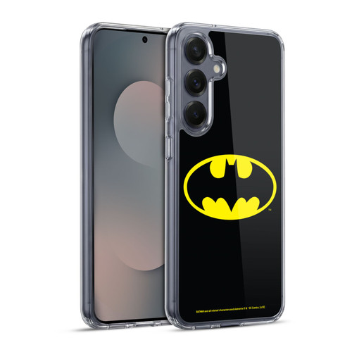 Batman DC Comics Logos Classic Soft Gel Case for Samsung Galaxy S25+ & MagSafe