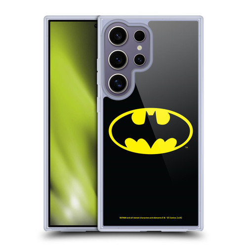 Batman DC Comics Logos Classic Soft Gel Case for Samsung Galaxy S25 Ultra & MagSafe