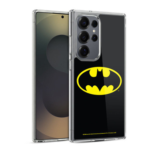 Batman DC Comics Logos Classic Soft Gel Case for Samsung Galaxy S25 Ultra & MagSafe