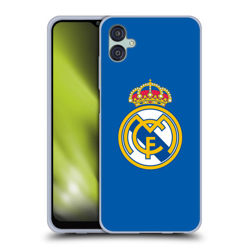 Real Madrid CF Origin Plain Logo Blue Soft Gel Case for Samsung Galaxy M04 5G / A04e